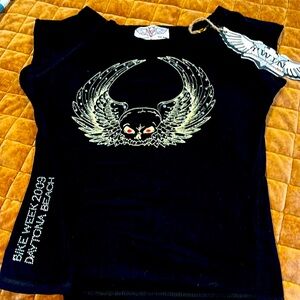 NWT Brand New Twin Motorcycle Apparel Vintage Tee